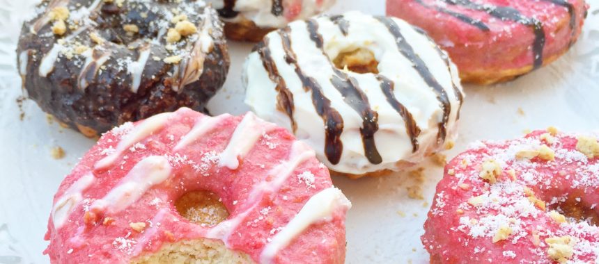 Bunte Donuts