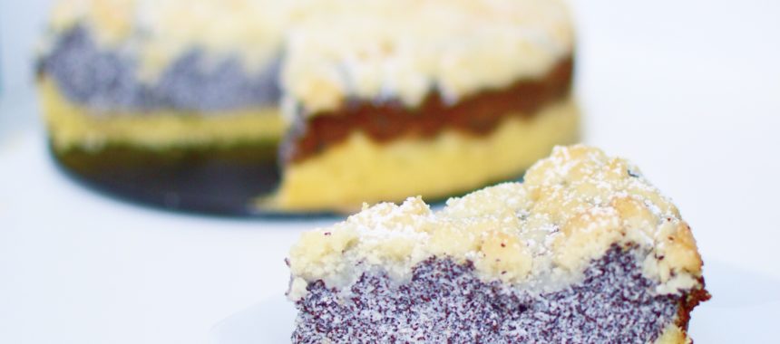 Mohn-Quark-Streuselkuchen