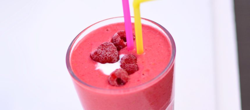 Fruchtiger Himbeer-Smoothie