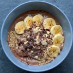 Vegane Nuss-Nougat-Bowl
